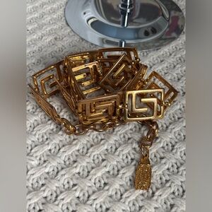 Vintage Brass Link Belt